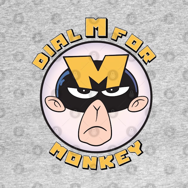 Dial M For Monkey by Print Stop Studio